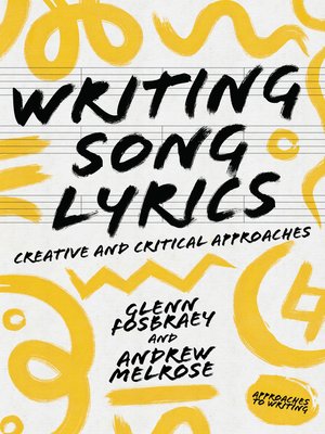 cover image of Writing Song Lyrics